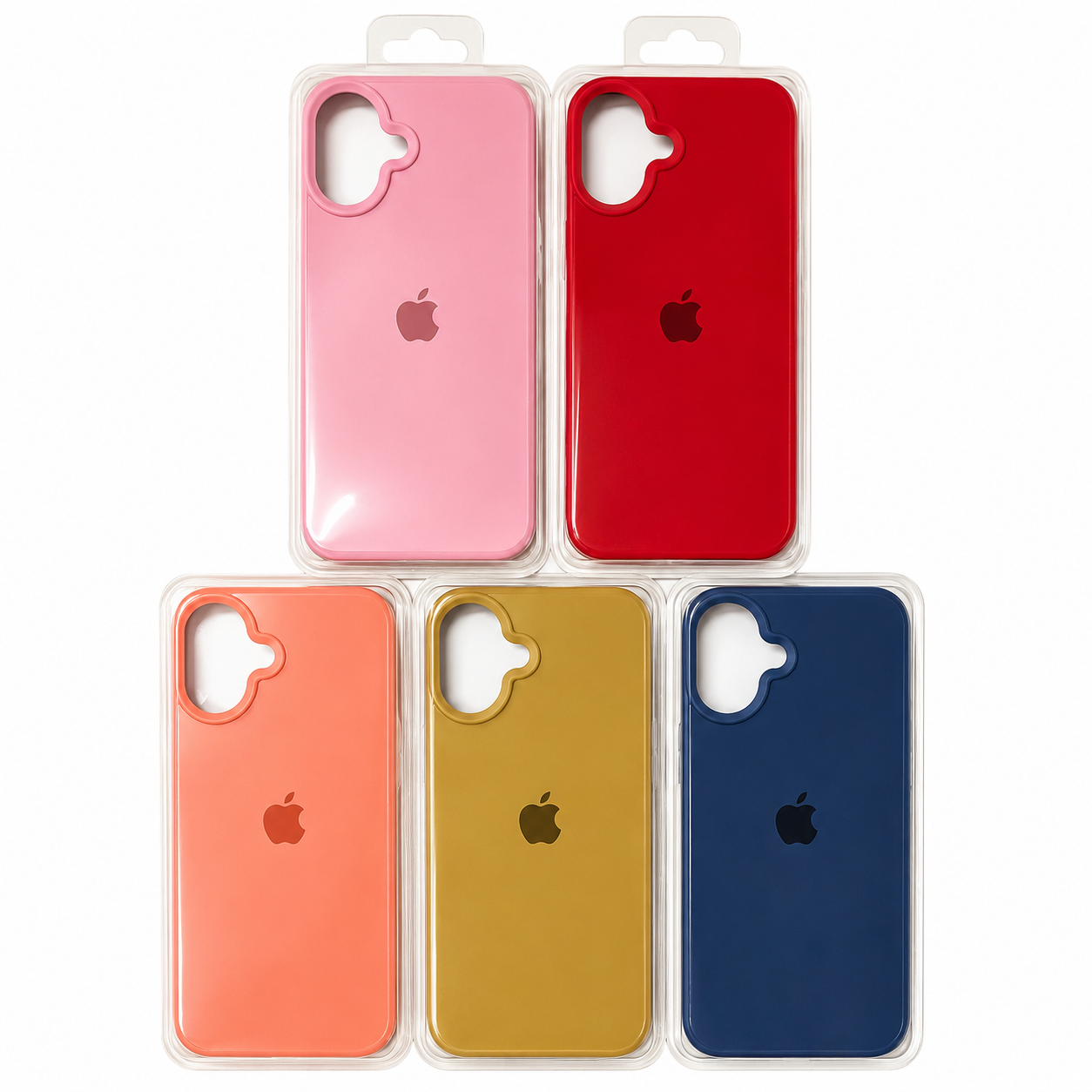 Funda de Silicona para iPhone 16 Plus