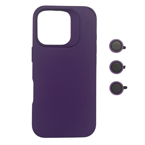 Funda Apple IPhone 16 Pro con cubre cámara